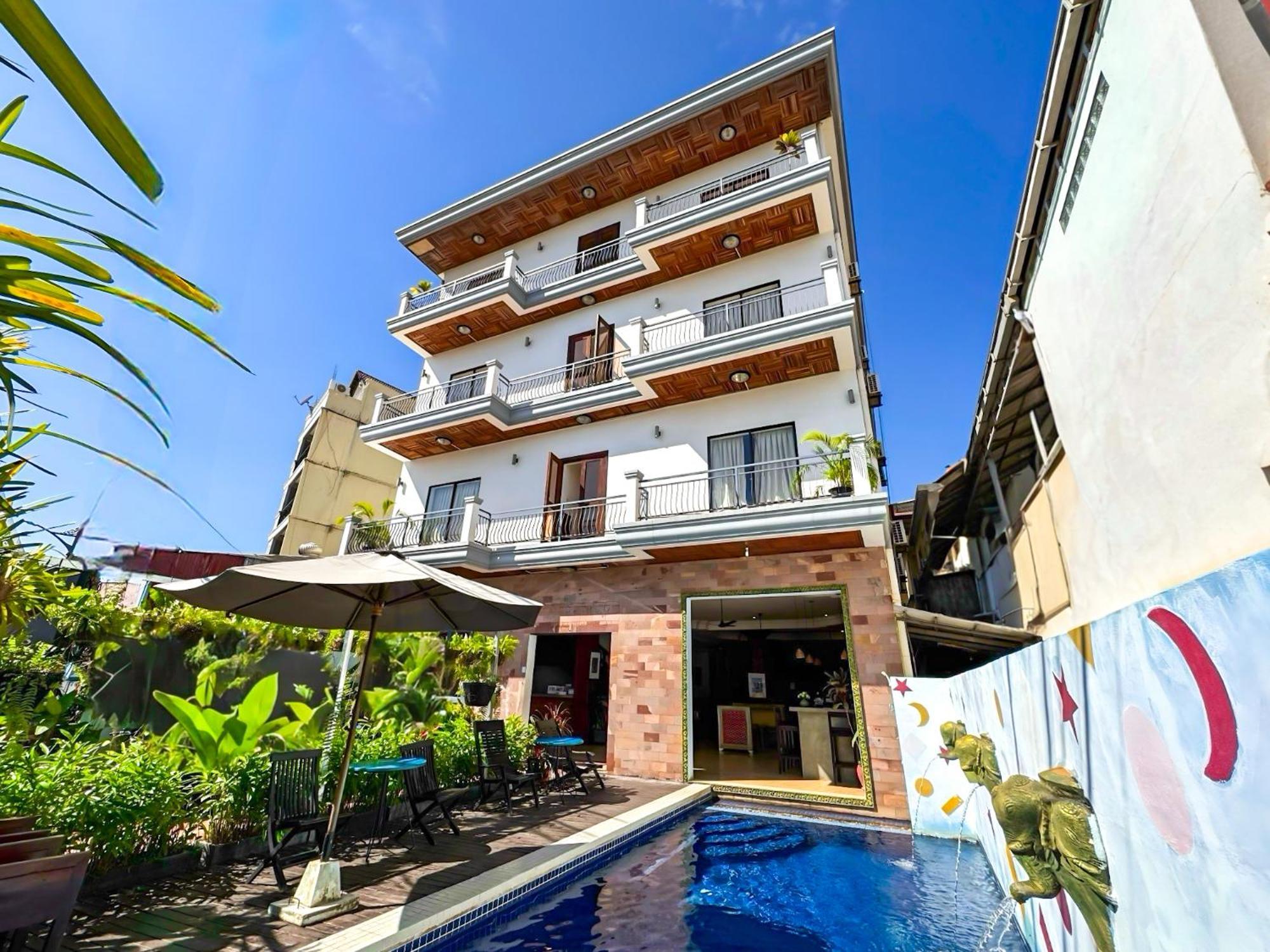 Vplus Hotel Ciudad de Siem Riep Exterior foto